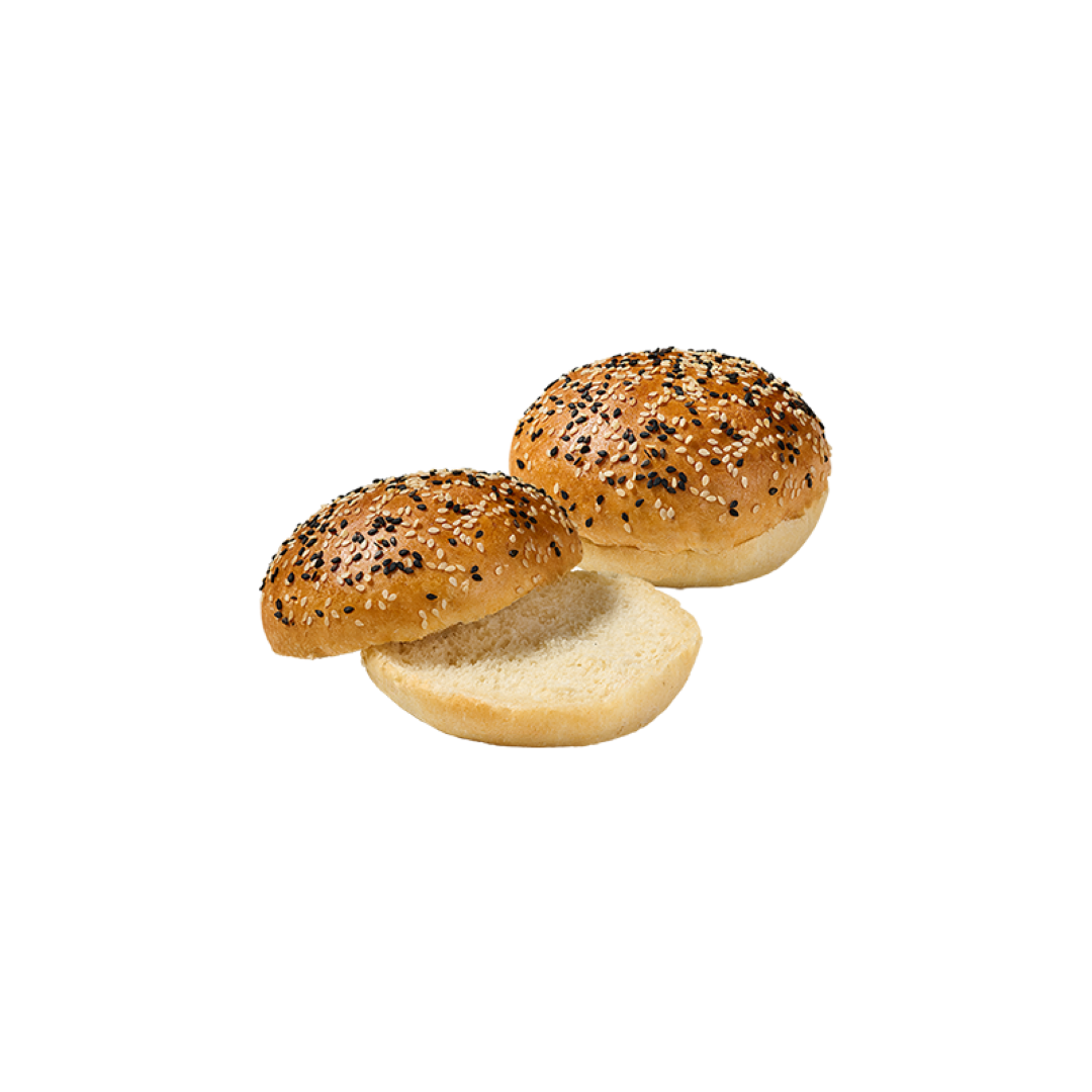 KINGSMIL SLICED SESAME BURGER BUNS 6S WHITE 380G